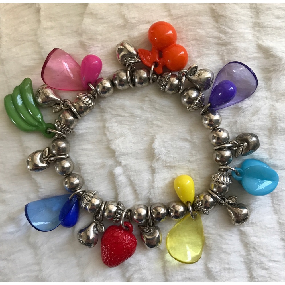 Unique Charm Bracelet 🍒🍓🍌🍑